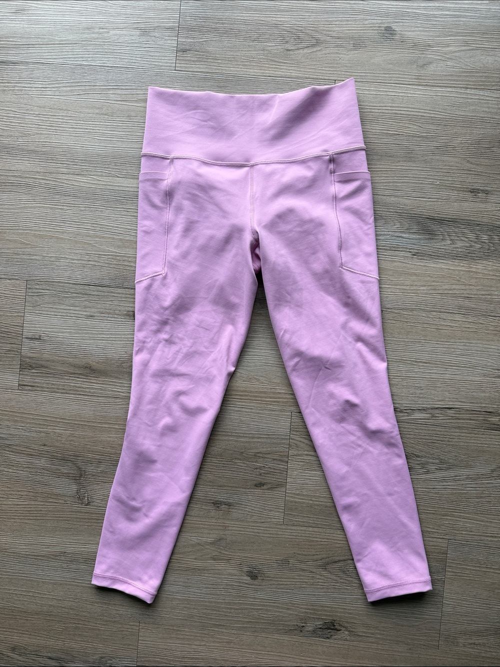 Athleta Light Pink Womens High-Waist Pocket Leggings
